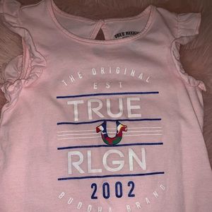 Little girls True Religion shirt